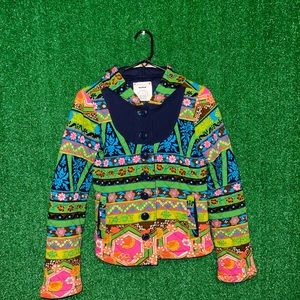 ✨Allihop Colorful Quilted hoodie